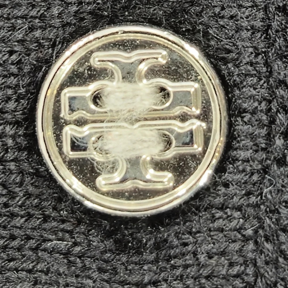 Tory Burch Black Tunic Silk/Cashmere Blend 3/4 sleeves Size M - Picture 3 of 9